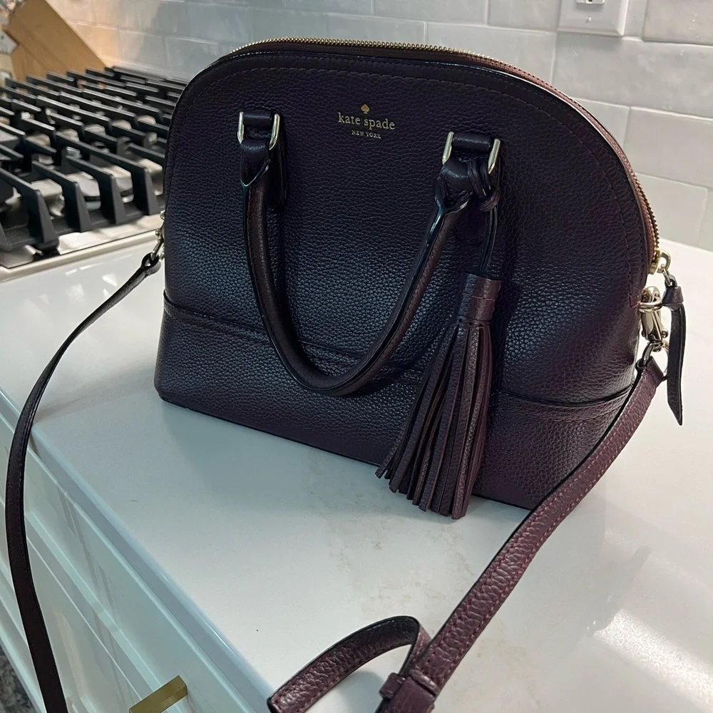 Kate Spade Authentic Purple Bag - Picture 1 of 5